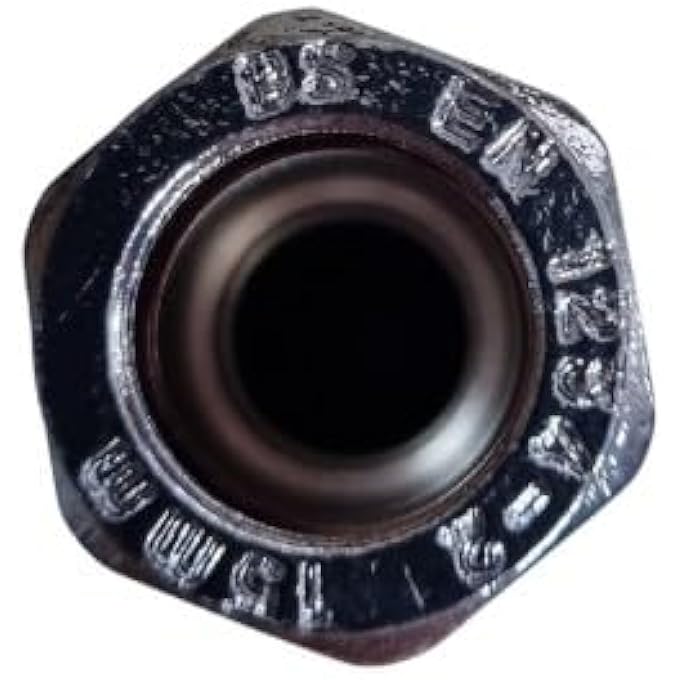 CHROME 100MM RADIATOR VALVE EXTENSION TAIL - Image 3