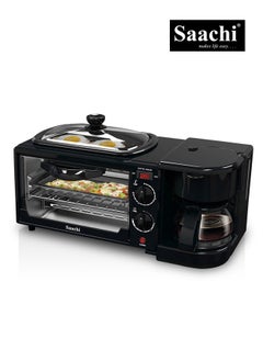 Saachi Saachi 3 in 1 Breakfast Machine NL-BS-2951-BK  - Image 2