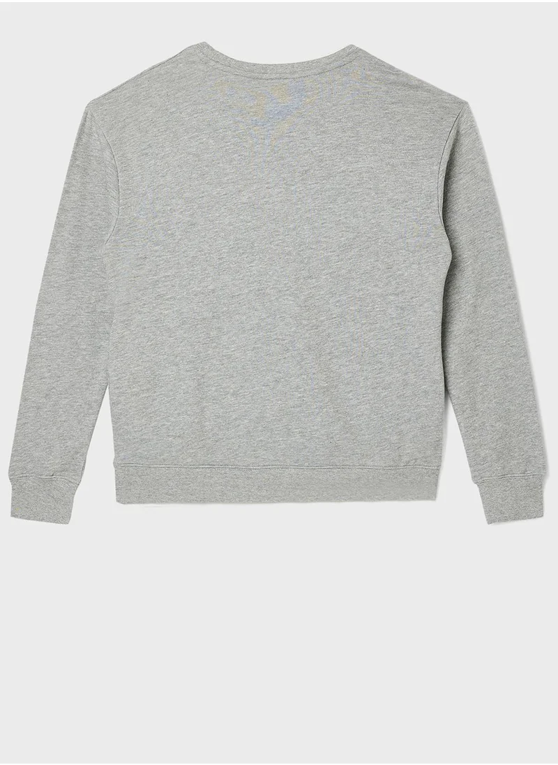 MANGO Youth Round Neck Sweater