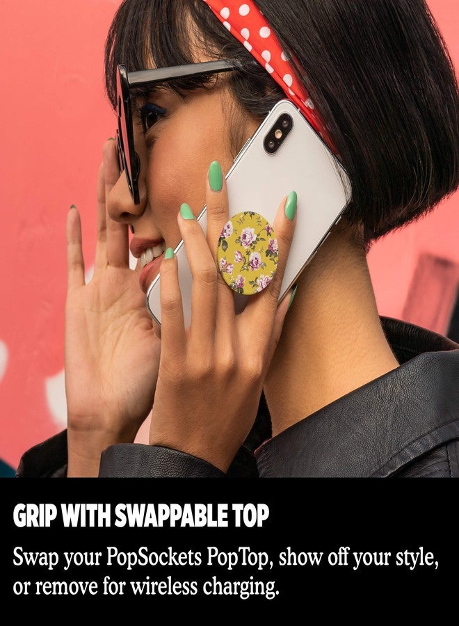 PopSockets: PopGrip with Swappable Top for Phones and Tablets - English Rose - Image 4
