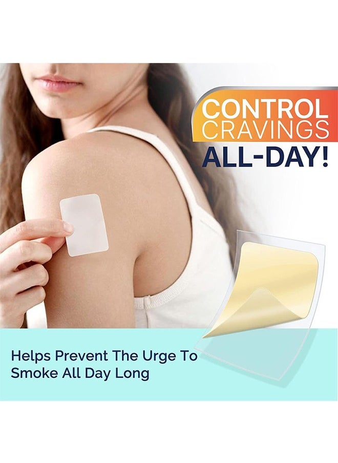 Quit Smoking Patches，Quit Smoking Aid，Easy And Effective Smoking Cessation Stickers，30 Count Patches to Help Quit Smoking,Stop Smoking Aids That Work with 2 Week (21mg)