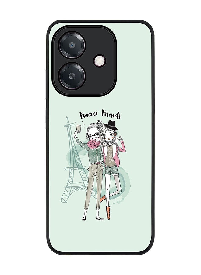 Stylizedd For Oppo A5i Case,Slim fit Camera Protection, Shockproof Thin Phone cover  - Forever Friends