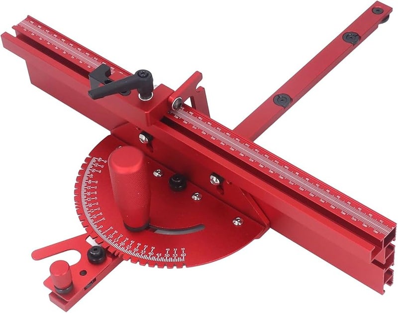 Precision Miter Gauge System For Table Saw With 30mm 45mm T Track Compatibility - Image 5
