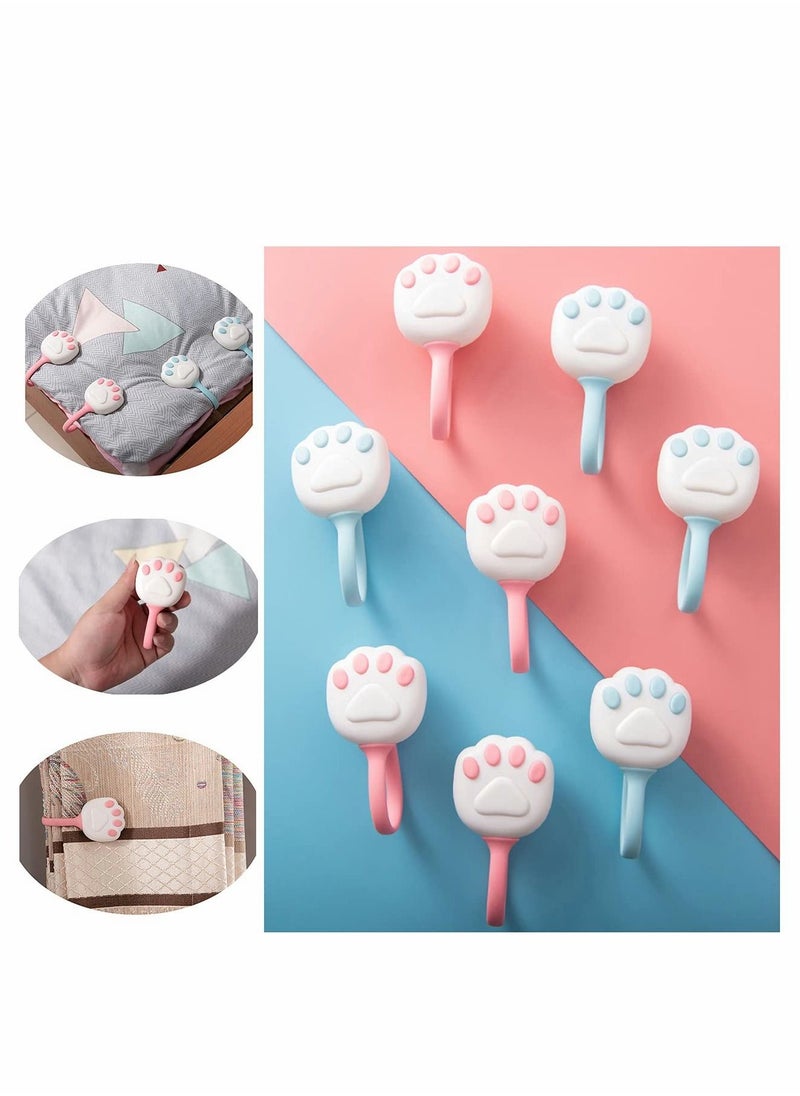 SYOSI - 8 Pcs Duvet Clips, Comforter Grips, Duvet Button Fasteners Keeps Comforter from Shifting, Prevents Comforters from Shifting Inside Duvet Cover - Image 1