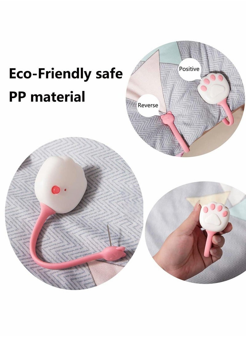 SYOSI - 8 Pcs Duvet Clips, Comforter Grips, Duvet Button Fasteners Keeps Comforter from Shifting, Prevents Comforters from Shifting Inside Duvet Cover - Image 1
