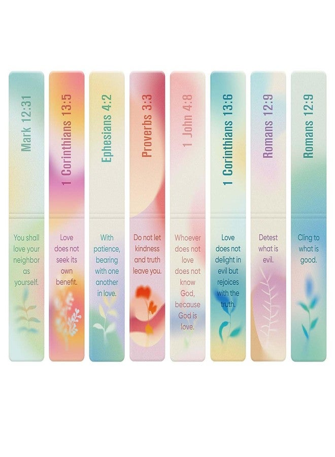 Morjor 8 Pcs Magnetic Bible Verse Bookmarks with Envelope, Mother's Day Christian Gift, Inspirational Christian Bookmarks, Bible Bookmarks for Women and Men, Love & Care 4 - Image 1