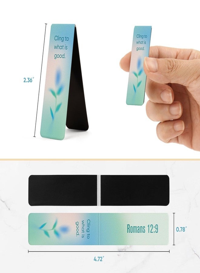 Morjor 8 Pcs Magnetic Bible Verse Bookmarks with Envelope, Mother's Day Christian Gift, Inspirational Christian Bookmarks, Bible Bookmarks for Women and Men, Love & Care 4 - Image 2