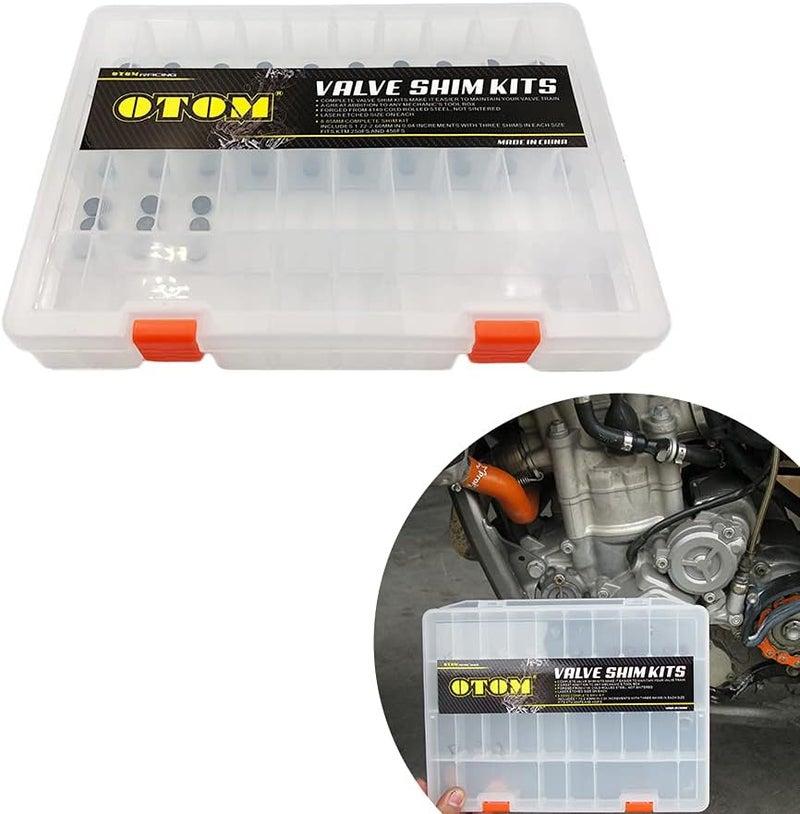 PROOTOM OTOM D8.85mm Thick 1.72mm-2.6mm Adjustable Valve Shim Kit for FC 250 350 450 250SXF FE 250 350 450 250EXCF 450EXC (69PCS), For K.T.M HUSQVARNA models.1 - Image 5
