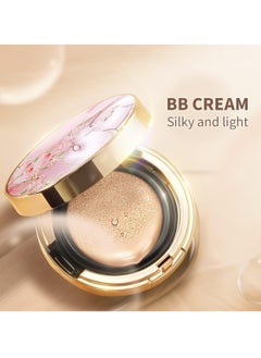 CATKIN PEACH BLOSSOM Skincare BB Cream Air Cushion Foundation Matte Oil control Concealer for All Skin Types Refillable Foundation Makeup 13g 3 C01  - Image 2