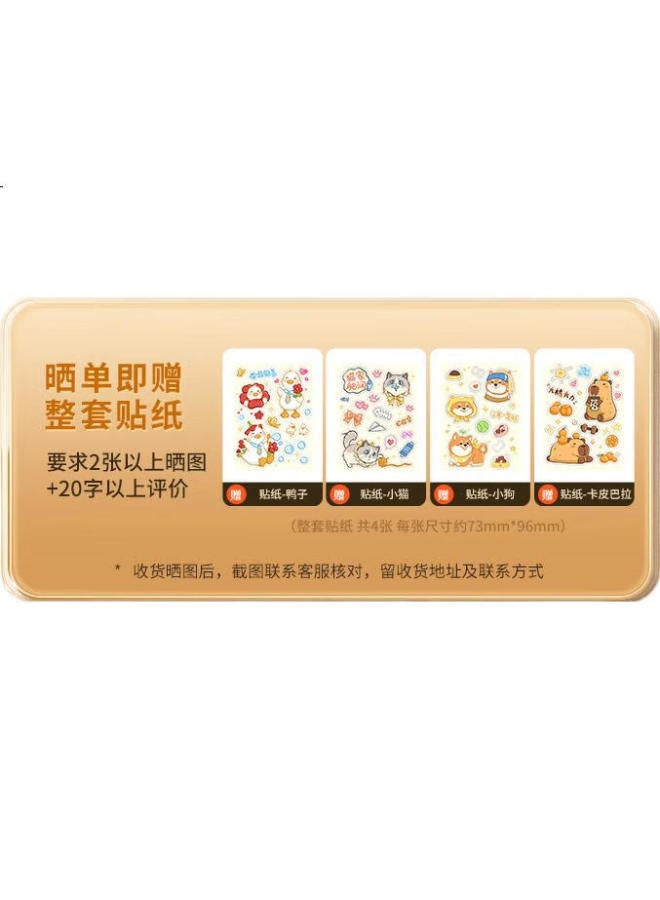 Newmine Desktop Fan Quiet Electric Fan Usb Rechargeable Long Battery Life Tabletop Oscillating Fan Large Fan Blade High Wind Power Cooling Fan Office Student Dormitory Portable Mini Fan Cherry Blossom - Image 1