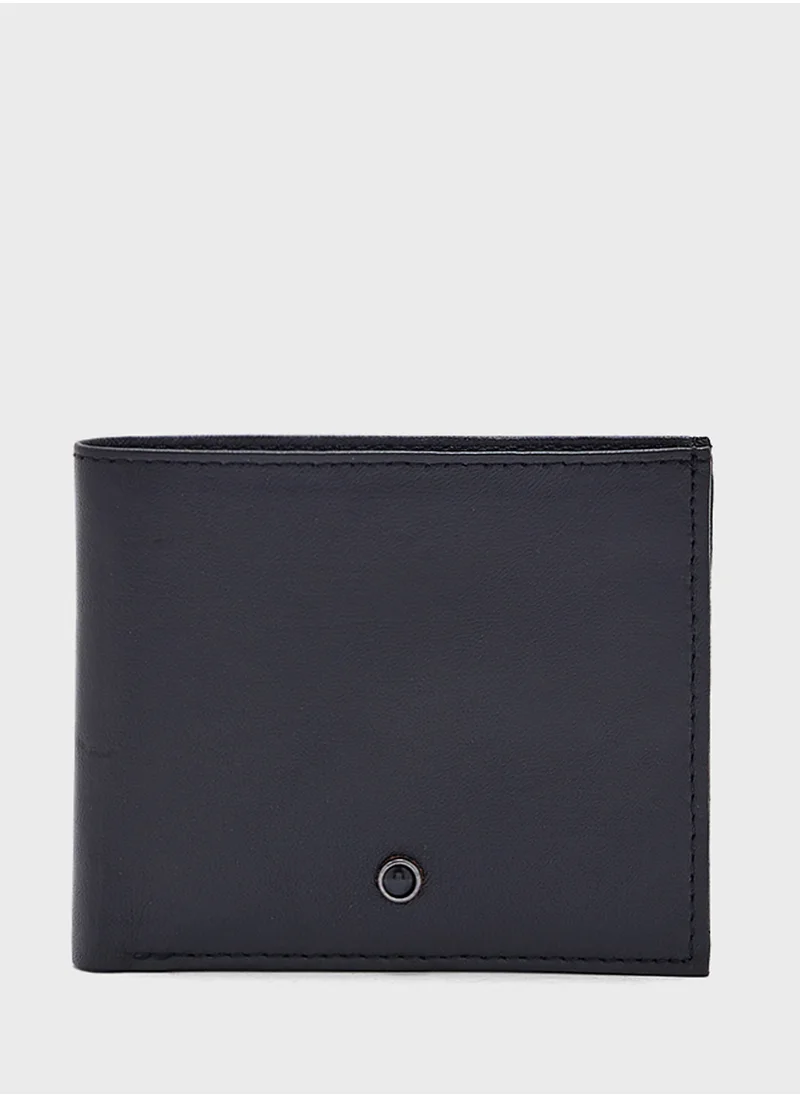 Robert Wood Genuine Leather Bi-Fold Wallet