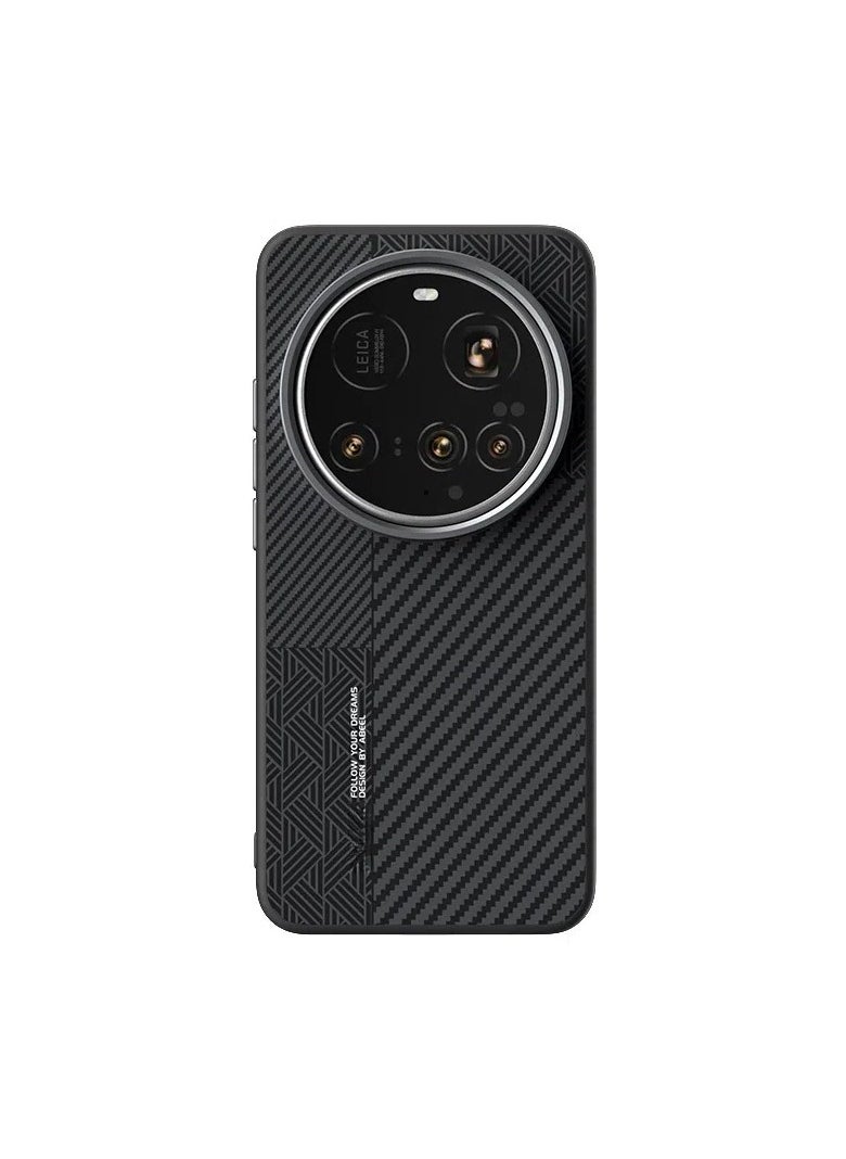 غطاء مناسب لجهاز Xiaomi 15Ultra، مزود بطبقة داخلية مغناطيسية غير مرئية، يوفر حماية مزدوجة ضد السقوط.