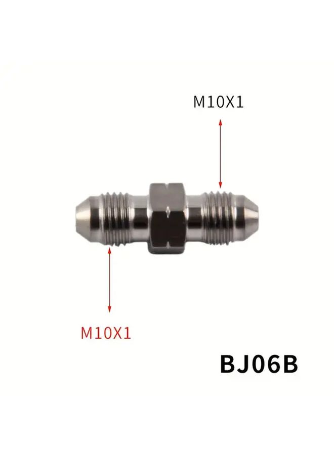محول ذكر M10x1 بانجو 2 قطعة من الفولاذ المقاوم للصدأ لتجهيزات خرطوم الزيت الهيدروليكي للدراجات النارية - Image 5
