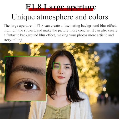 7artisans AF 50mm F1.8 Camera Lens for L Mount,Full Frame,Large Aperture,Prime,STM Auto Manual Focus,for Panasonic S,DC-S,Leica/Sima L Series,for Portraiture/Street Photography/Humanistic Subjects - Image 5