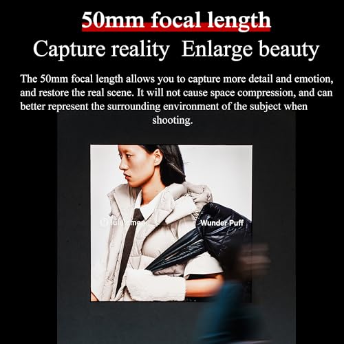 7artisans AF 50mm F1.8 Camera Lens for L Mount,Full Frame,Large Aperture,Prime,STM Auto Manual Focus,for Panasonic S,DC-S,Leica/Sima L Series,for Portraiture/Street Photography/Humanistic Subjects - Image 2