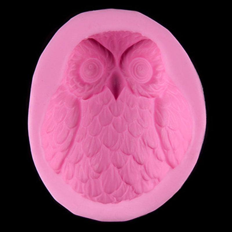 Silicone Mold Owl Baking Tools for Cakes Mould Decorating Mould Fondant Molds ( ) - Image 1
