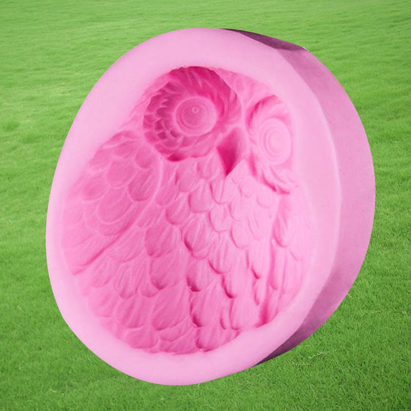 Silicone Mold Owl Baking Tools for Cakes Mould Decorating Mould Fondant Molds ( ) - Image 2