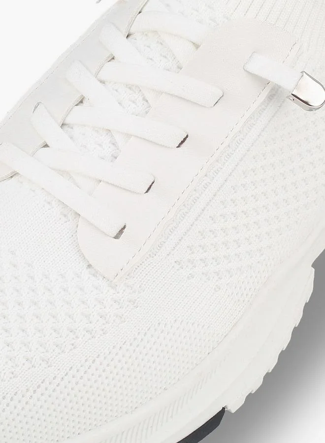 LBL By Shoexpress WHITE Men Lace-Up Ankle Sneakers for Men | Best Price UAE