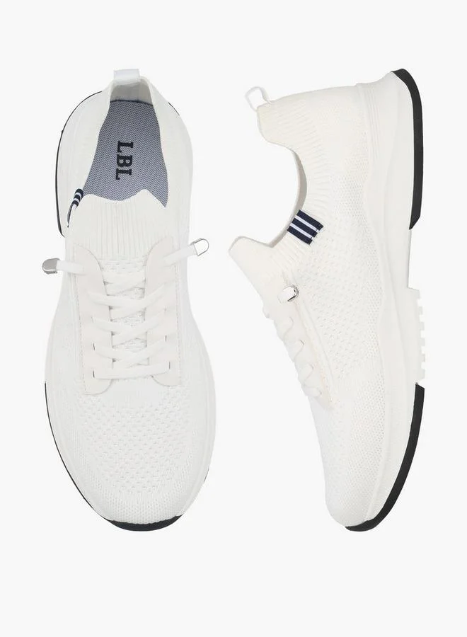 Men Lace-Up Ankle Sneakers