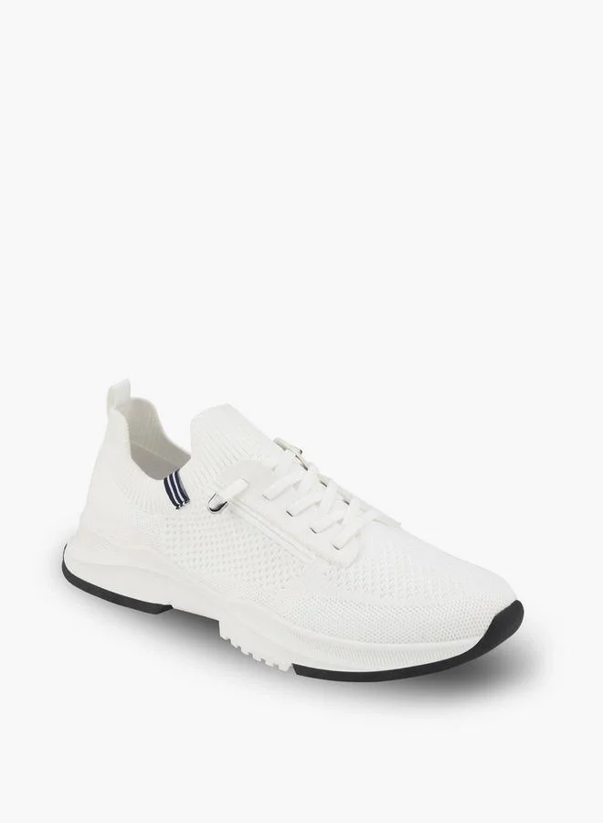 LBL By Shoexpress WHITE Men Lace-Up Ankle Sneakers for Men | Best Price UAE