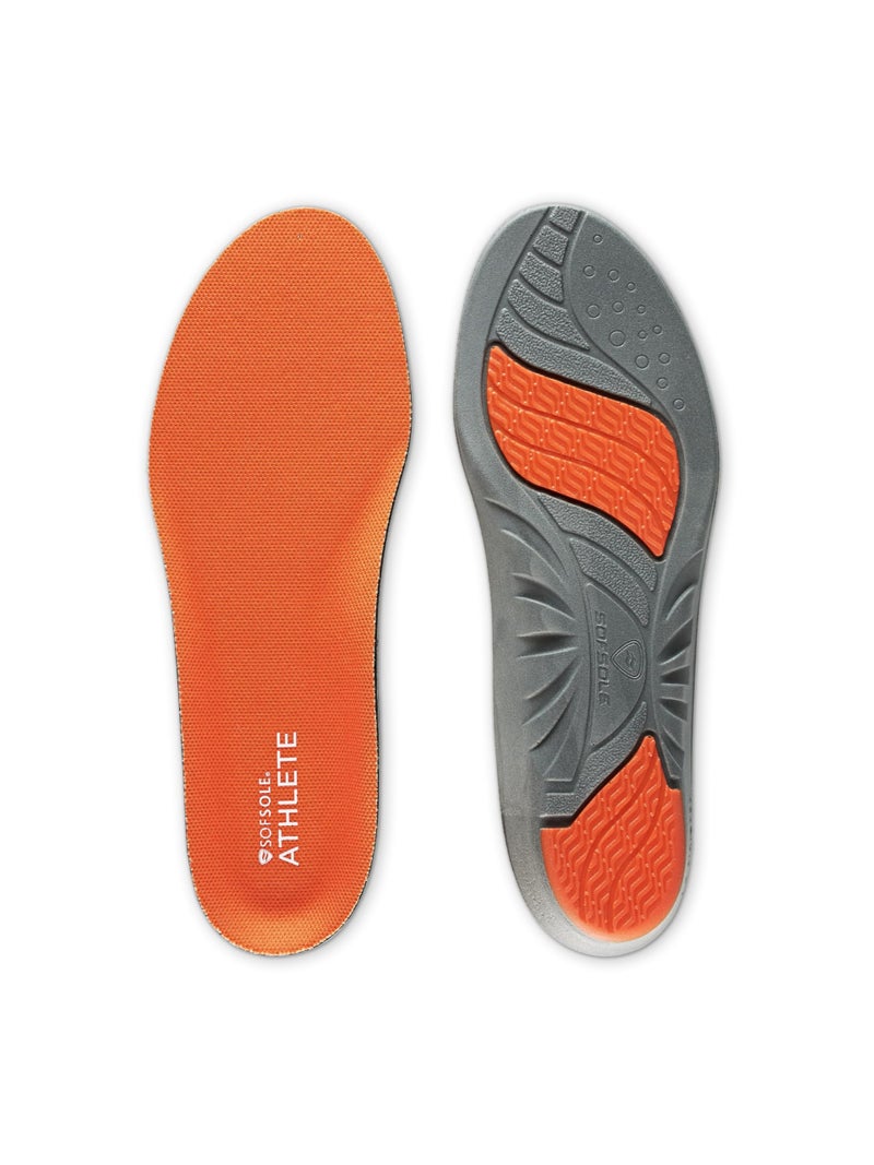 Sof Sole mens Athlete Performance Fulllength Insole Orange 1314 US