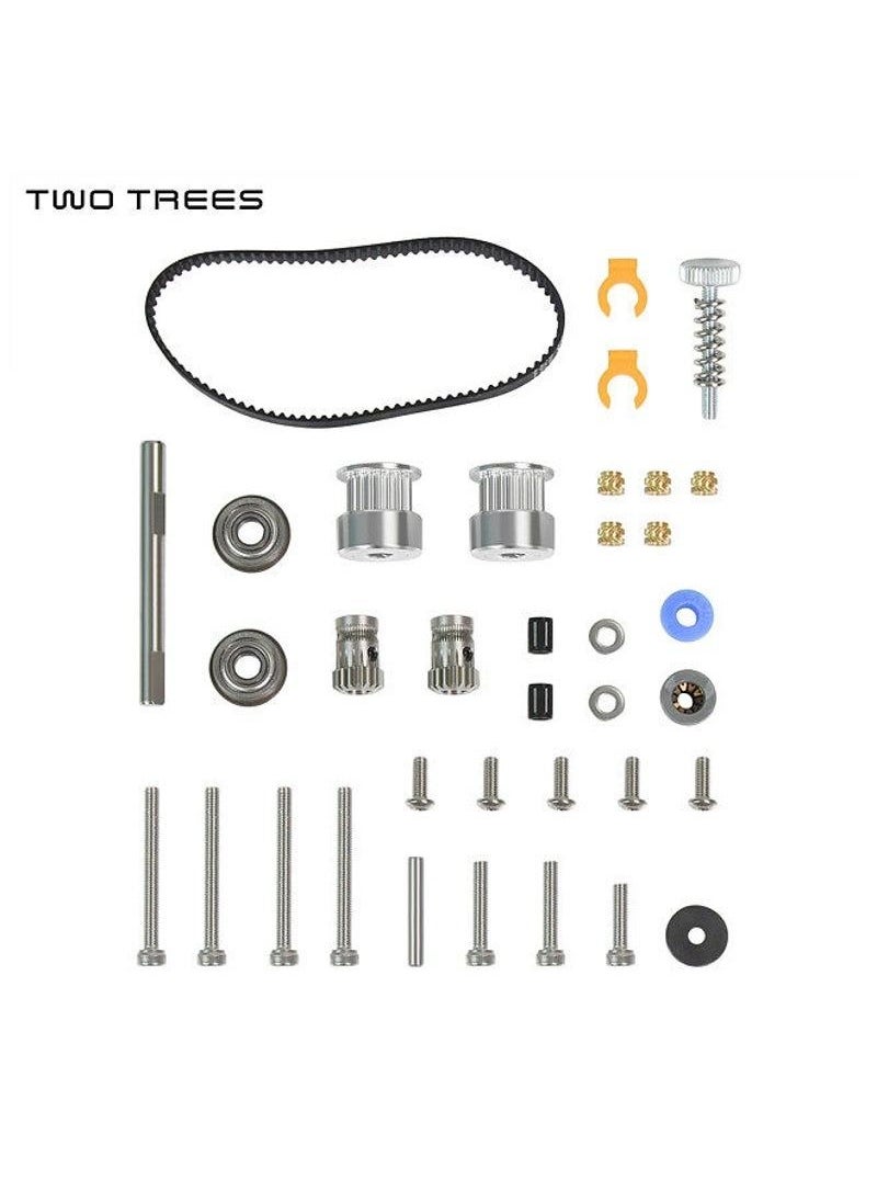 Generic - Trees TWO TREES VORON M4 Extruder Dual Set Replacement Full Kit 3D Printed Parts 3D Print Parts Not Assemble Compatible with Ender3/Ender3 pro/Ender3 V2/Ender-3 Max/ Ender5 pro/CR10-V2 - Image 1