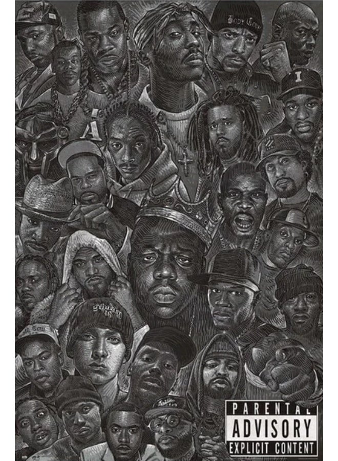 TNESSENTIAL 90'S RAP CANVAS POSTER - Image 1
