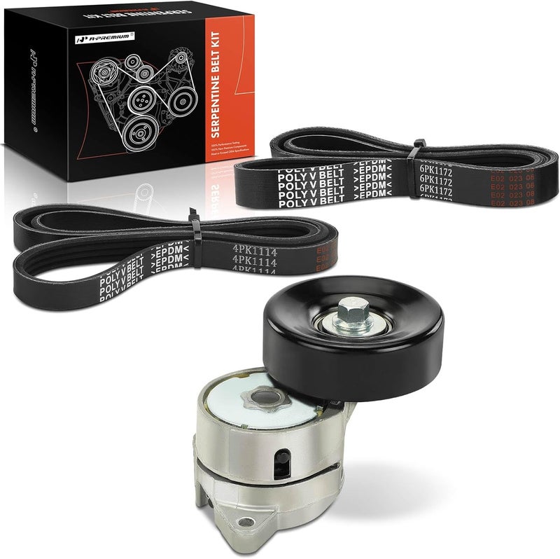 A-Premium Serpentine Belt Kit for Acura and Honda - Image 1