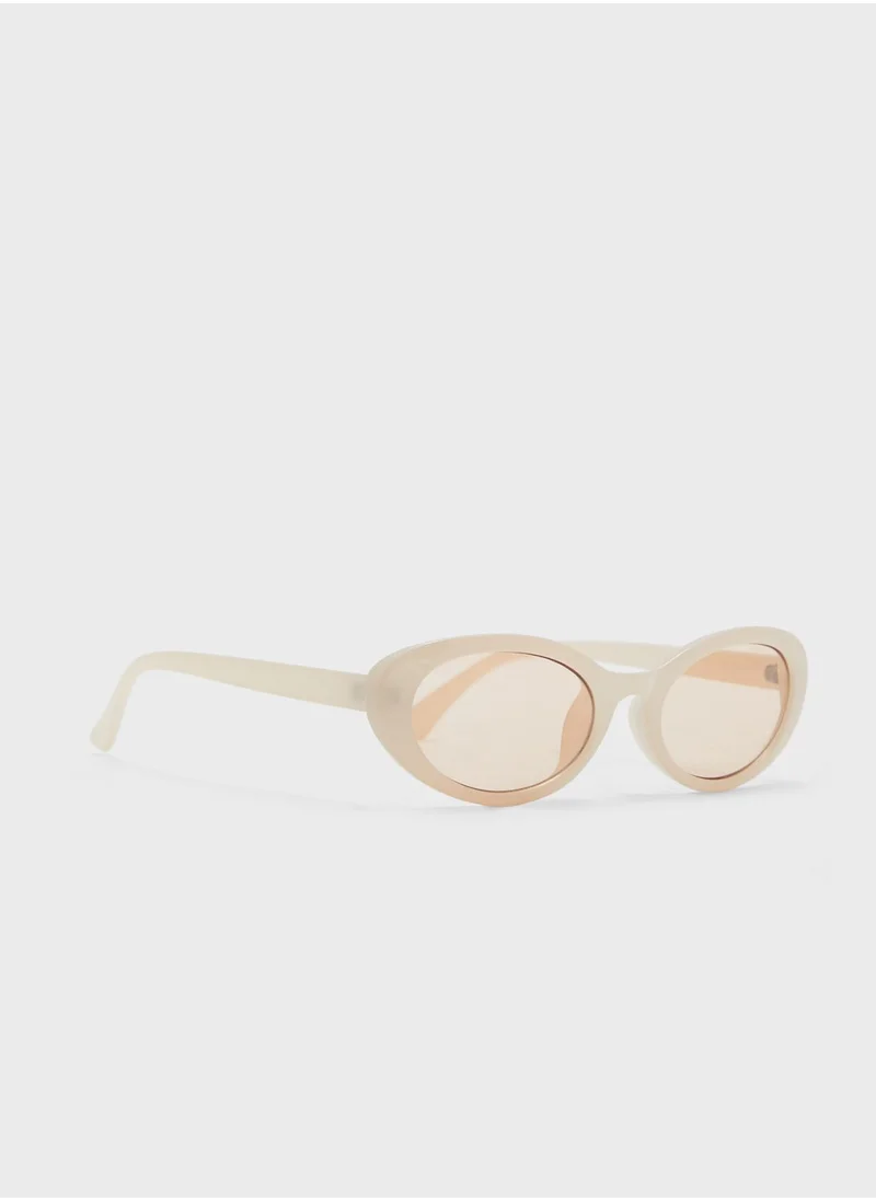 مونكي Oval Shaped Sunglass