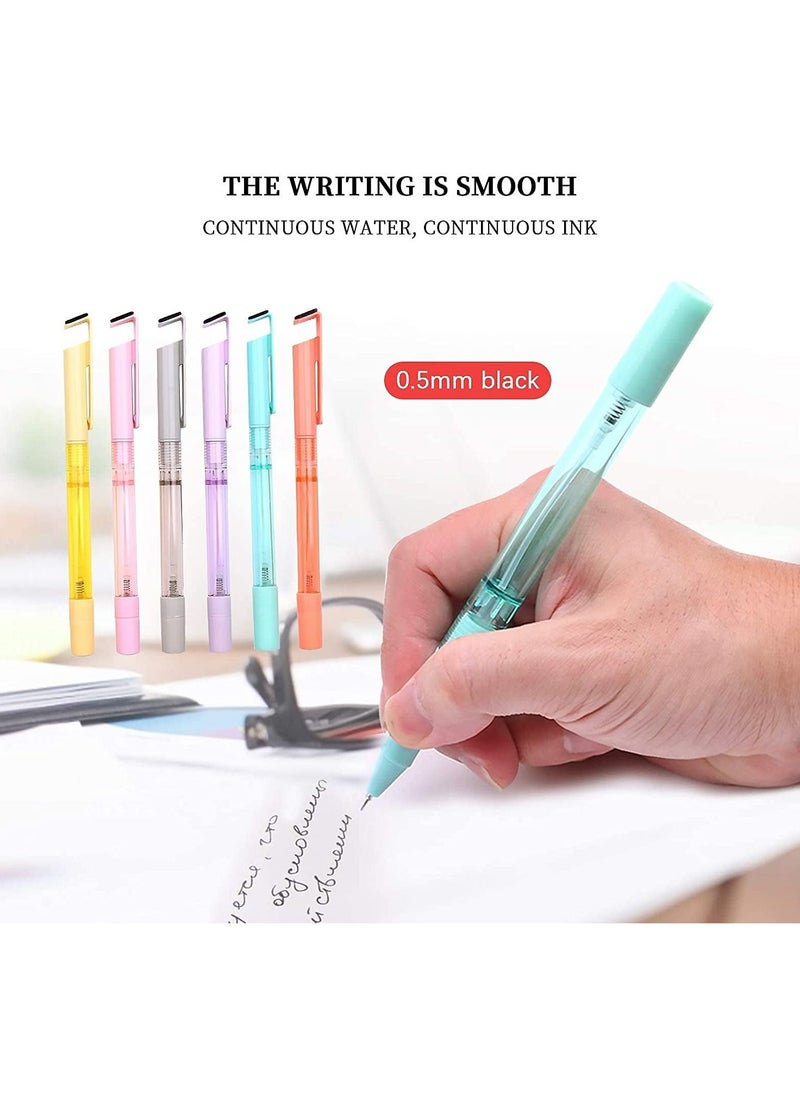 Y&D Multifunction Gel Ink Pen, 12pcs 4-in-1 Cool Tech Tool Pens, Journal Planner Pens Cute Fun 0.5mm Fine Point for Writing Journaling Taking Notes School Office Home, Macaron Spray Pen  - Image 2