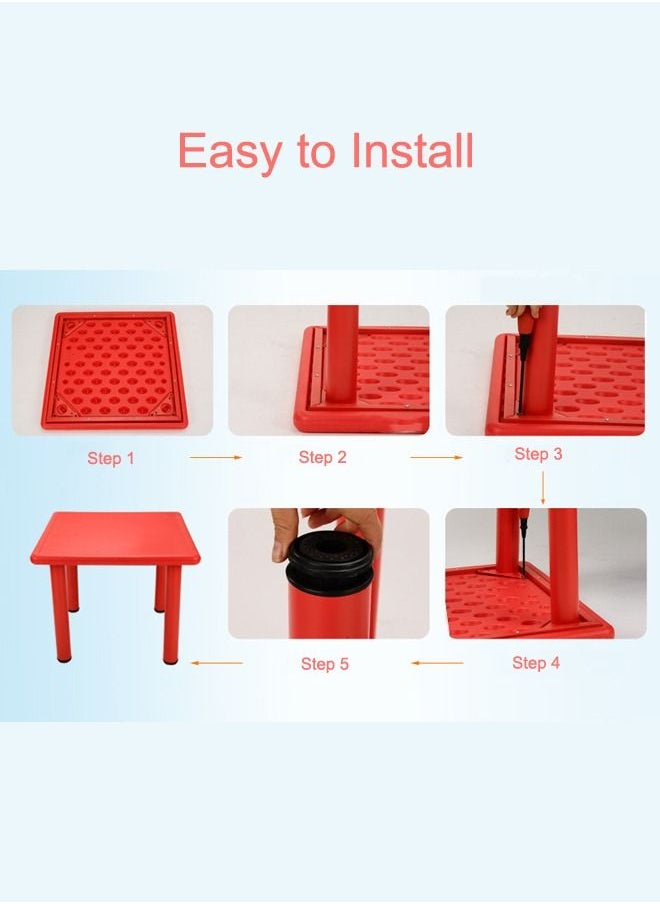 XIANGYU Kindergarten Furniture Kid's Table Set Nursery Children Desk  - Image 5