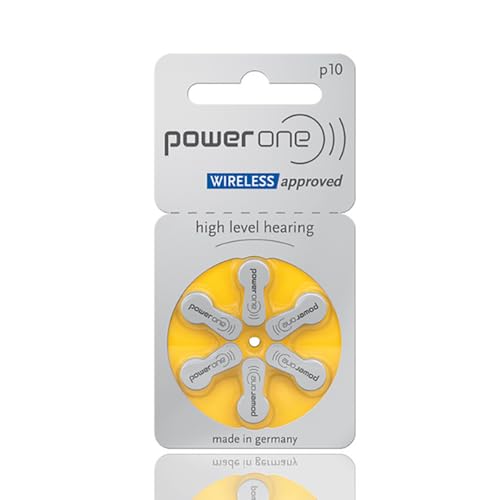 FCS Power One Size P10 Hearing Aid Battery Zinc Air Mercury-Free (5 Strip Total 30 Batteries) - Image 3
