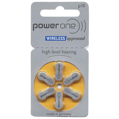 FCS Power One Size P10 Hearing Aid Battery Zinc Air Mercury-Free (5 Strip Total 30 Batteries) - Image 4