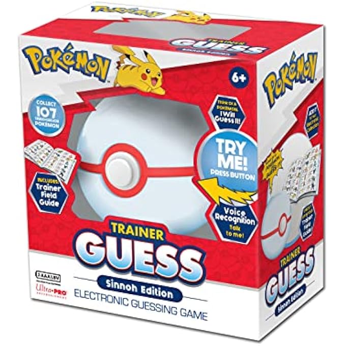 Ultra Pro Pokemon Trainer Guess Sinnoh Edition Toy I Will Guess It! Electronic Voice Recognition Guessing Brain Games Pokemon Games Go Digital Travel Board Games PokÃ©mon Games Pokemon Game Pokemon Board Game - Image 2