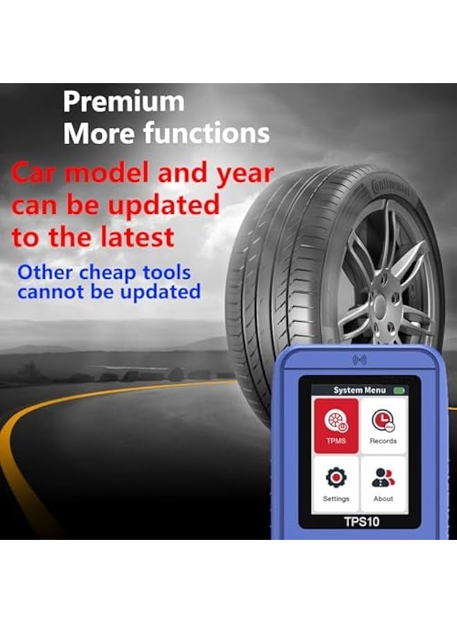 أداة إعادة تعيين مستشعر ضغط الإطارات للسيارات، أداة تنشيط إعادة تعلم TPMS، أداة إعادة تعيين TPMS لـ 28 علامة تجارية بما في ذلك GM وفورد وشيفروليه وGMC وكاديلاك وفورد ولينكولن وبويك ومركوري لمستشعر ض - Image 3