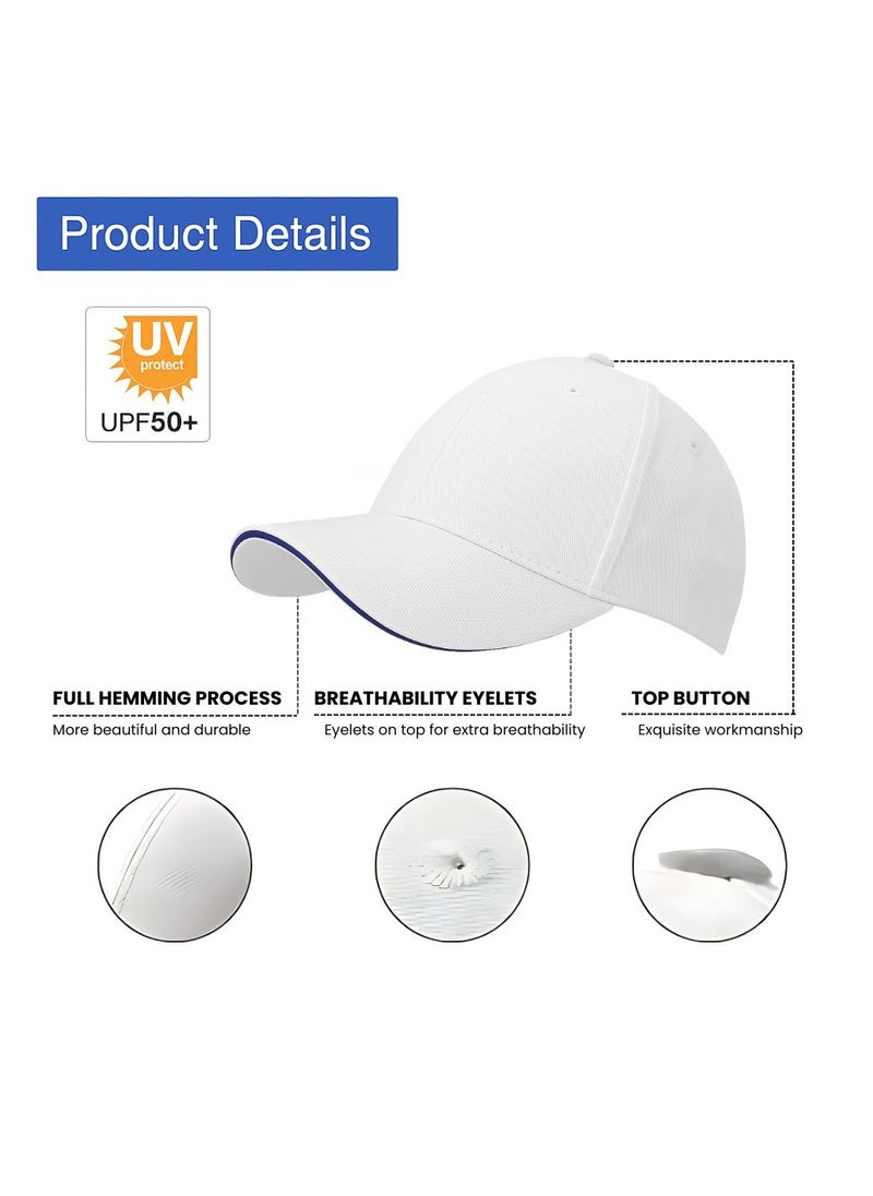 NENOUSH - Sports Baseball Unisex Cap for both men and women With Metal Adjustable buckle closure - 100% Cotton cap - Image 1