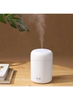 H2O Humidifier 300 ml Ultrasonic Air Humidifier Steamer and Aroma Diffuser H2O