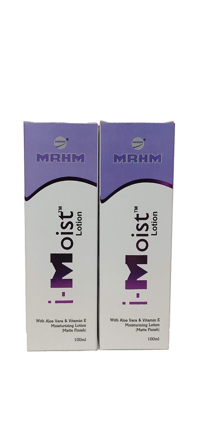 MR&HM MRHM | i-Moist Lotion | Matte Finish Facial mositurizer | Allantoin with Vitamin E | 100ml X 2 Pack - Image 2