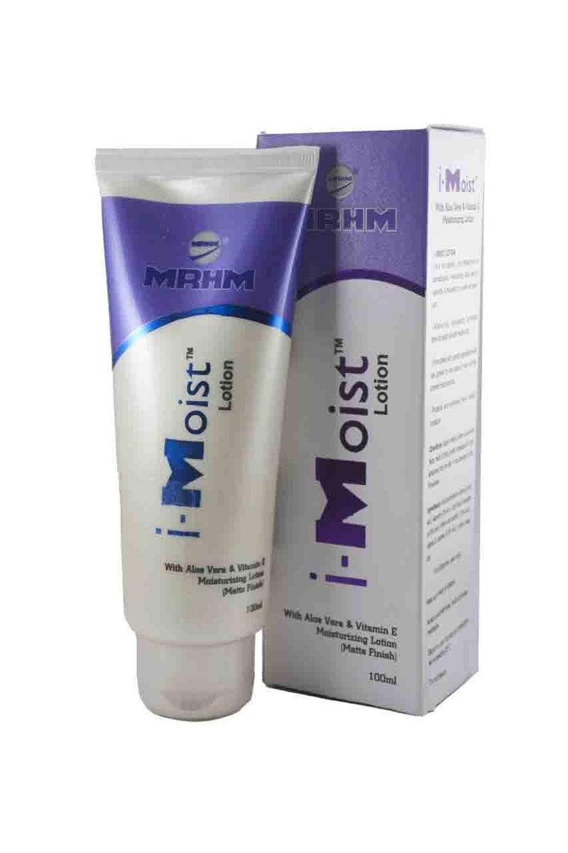 MR&HM MRHM | i-Moist Lotion | Matte Finish Facial mositurizer | Allantoin with Vitamin E | 100ml X 2 Pack - Image 1