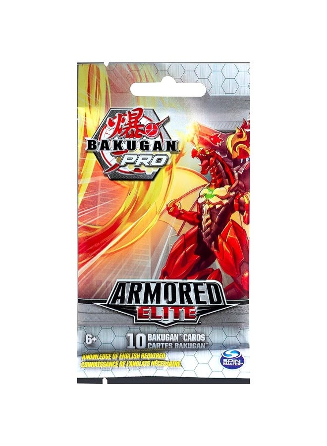 BAKUGAN Bakugan Pro, Armored Elite Booster Pack with 10 Collectible Trading Cards, for Ages 6 and Up - Image 2