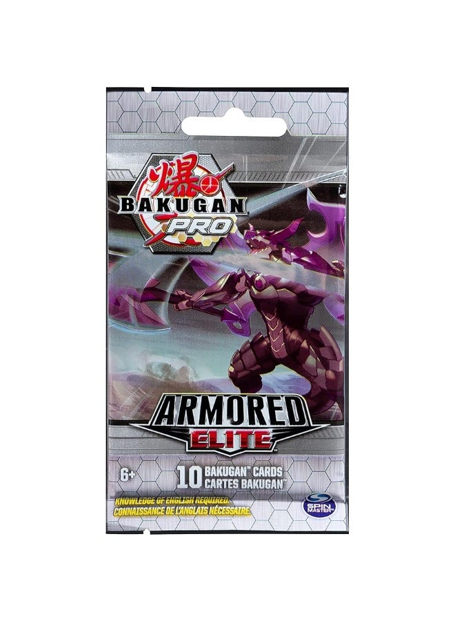 BAKUGAN Bakugan Pro, Armored Elite Booster Pack with 10 Collectible Trading Cards, for Ages 6 and Up - Image 3
