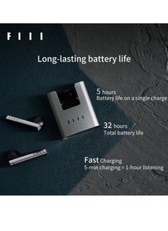 FIIL FIIL CC Nano TWS Bluetooth 5.2 Wireless Earbuds – AI ENC Noise Cancelling, 32H Playtime, Fast Charging, IPX4 Sweatproof, Touch Control, Low Latency Mode, HiFi Bass, App Support for iPhone & Android  - Image 4