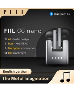 FIIL FIIL CC Nano TWS Bluetooth 5.2 Wireless Earbuds – AI ENC Noise Cancelling, 32H Playtime, Fast Charging, IPX4 Sweatproof, Touch Control, Low Latency Mode, HiFi Bass, App Support for iPhone & Android  - Image 5