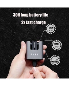 FIIL FIIL CC Nano TWS Bluetooth 5.2 Wireless Earbuds – AI ENC Noise Cancelling, 32H Playtime, Fast Charging, IPX4 Sweatproof, Touch Control, Low Latency Mode, HiFi Bass, App Support for iPhone & Android  - Image 3
