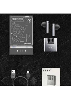 FIIL FIIL CC Nano TWS Bluetooth 5.2 Wireless Earbuds – AI ENC Noise Cancelling, 32H Playtime, Fast Charging, IPX4 Sweatproof, Touch Control, Low Latency Mode, HiFi Bass, App Support for iPhone & Android  - Image 1