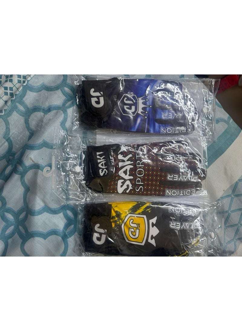 Cricket Saki Original Professional Inner Cricket Gloves for Tape Ball & Tennis Ball - Image 3