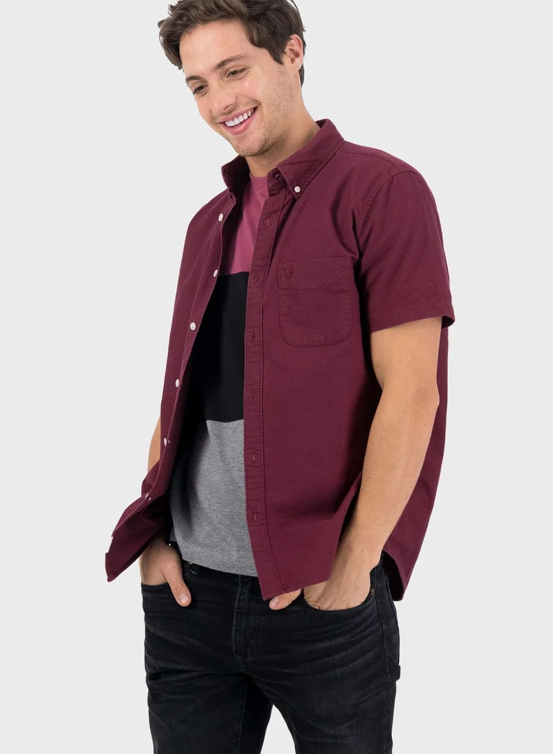 American Eagle Button Down Regular Fit Shirt