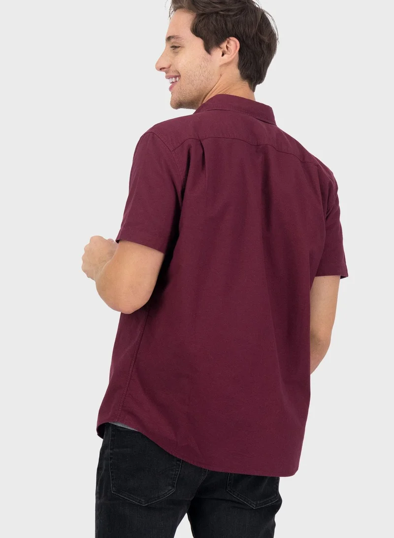 American Eagle Button Down Regular Fit Shirt