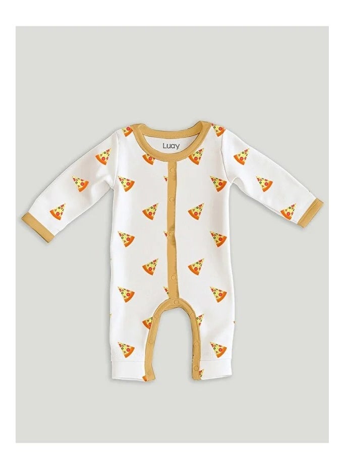 LUAY 100% Cotton Baby Romper Full Sleeves | Soft Breathable Baby Onesie for Boys & Girls | Comfortable Cotton Sleepsuit for Newborns & Infants | Everyday Baby Wear - Image 4
