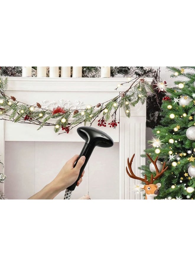 Kate 7×5ft Bokeh Bohemia Christmas Tree Photo Backdrop White Fireplace Brick Wall Xmas Photography Background for Christmas Studio Props - Image 4